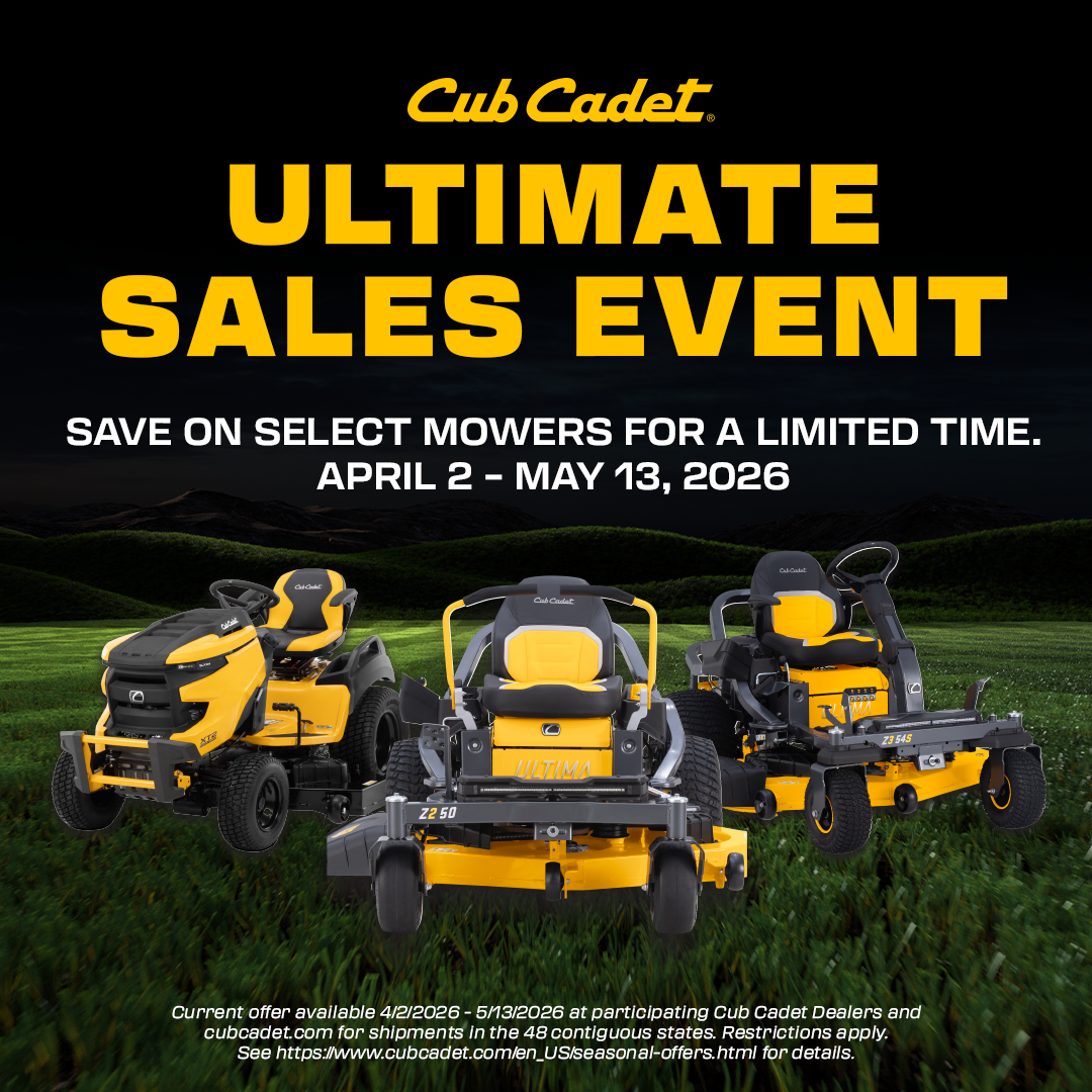 Cub Cadet Ultimate Sales Event