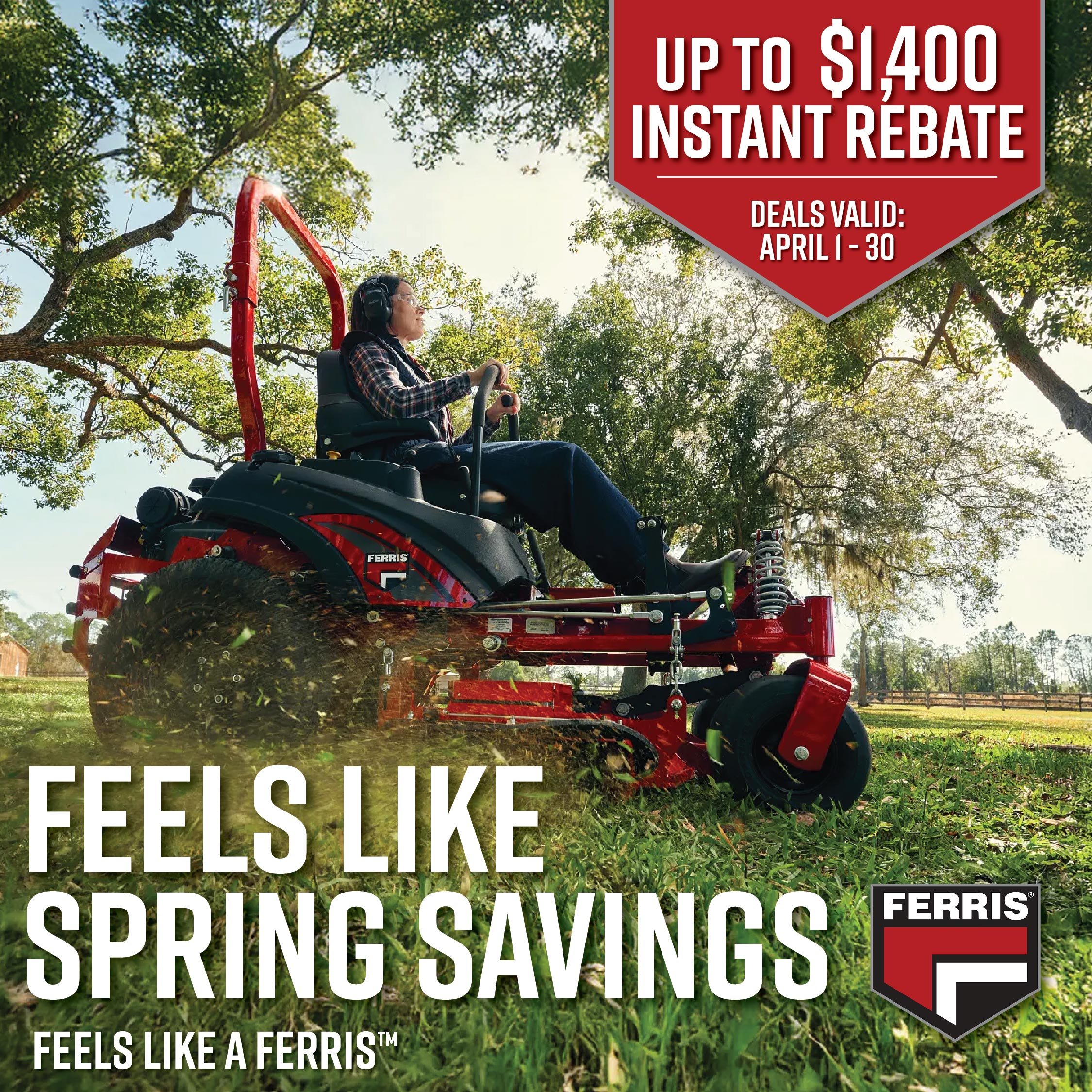 Feels Like a Ferris Spring Savings