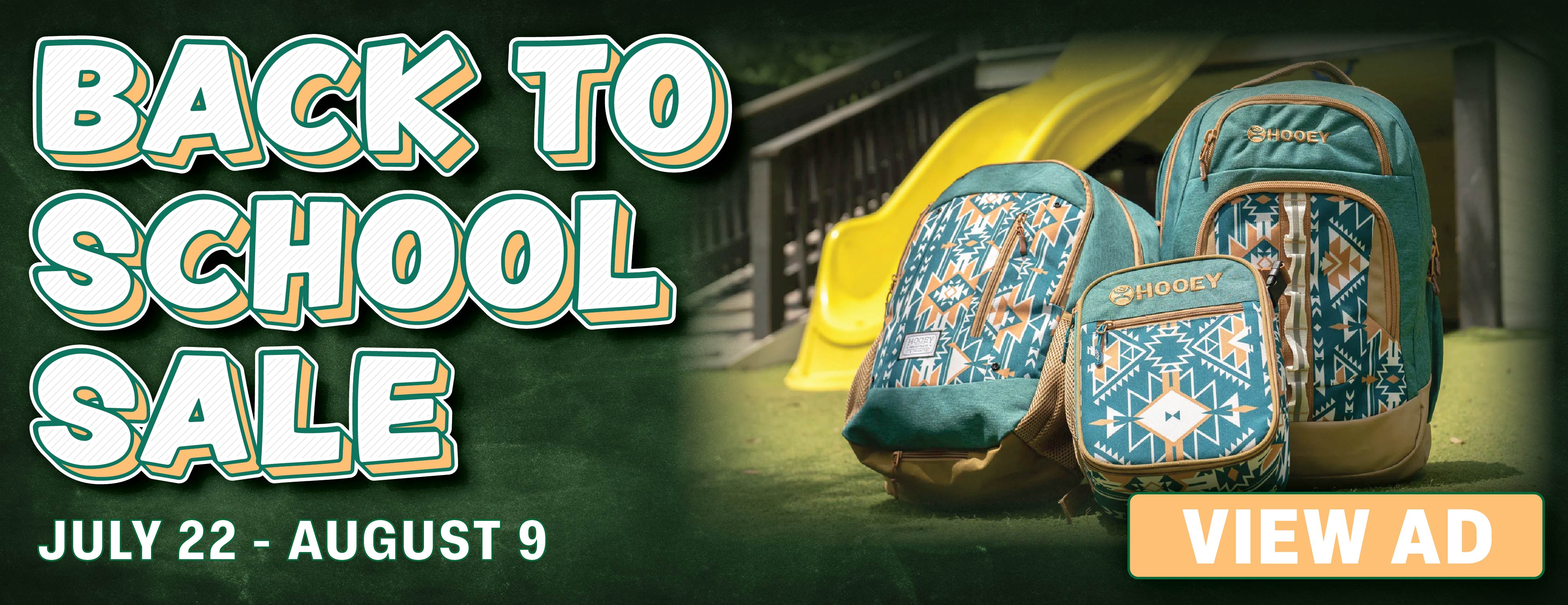 Back to School Sale
