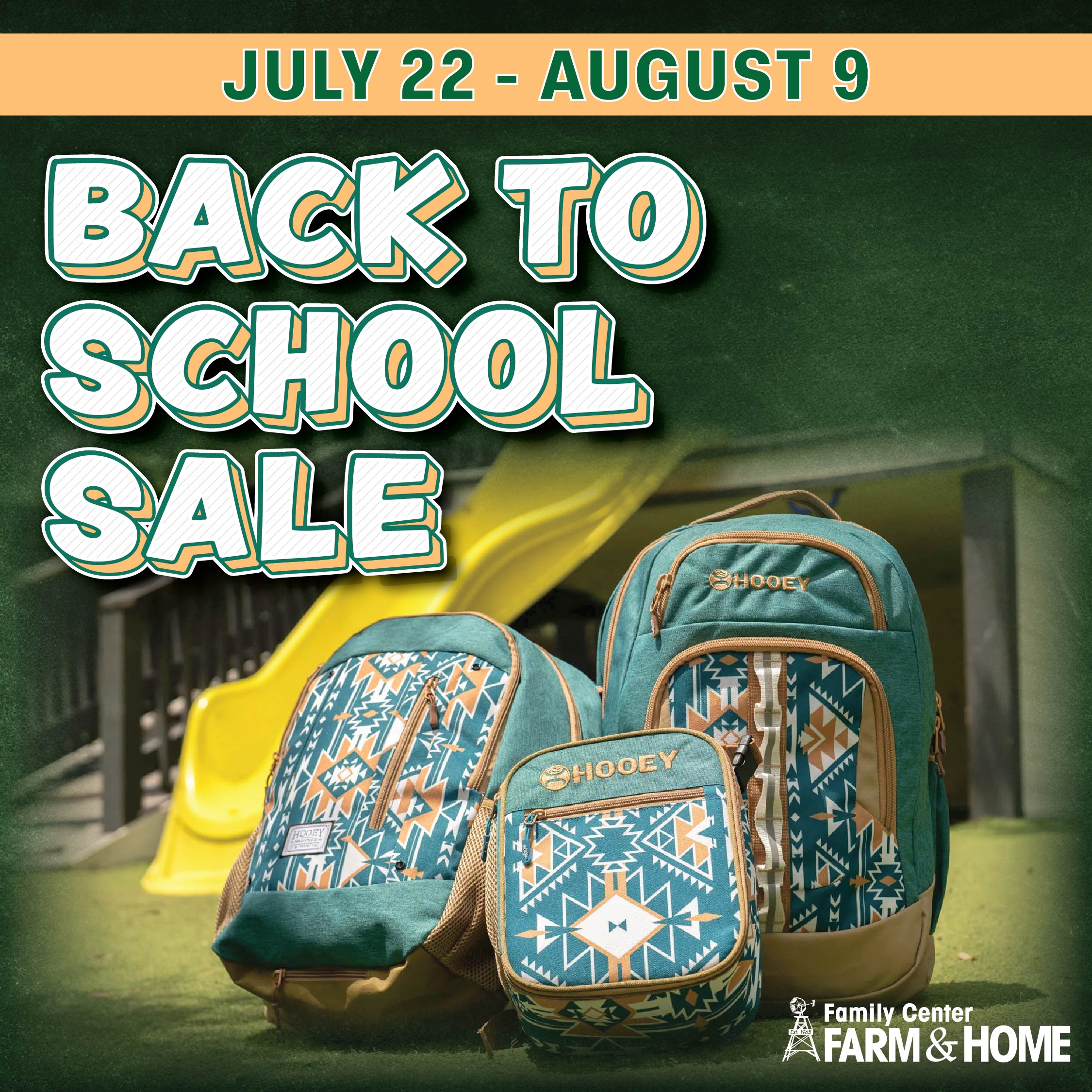Back to School Sale