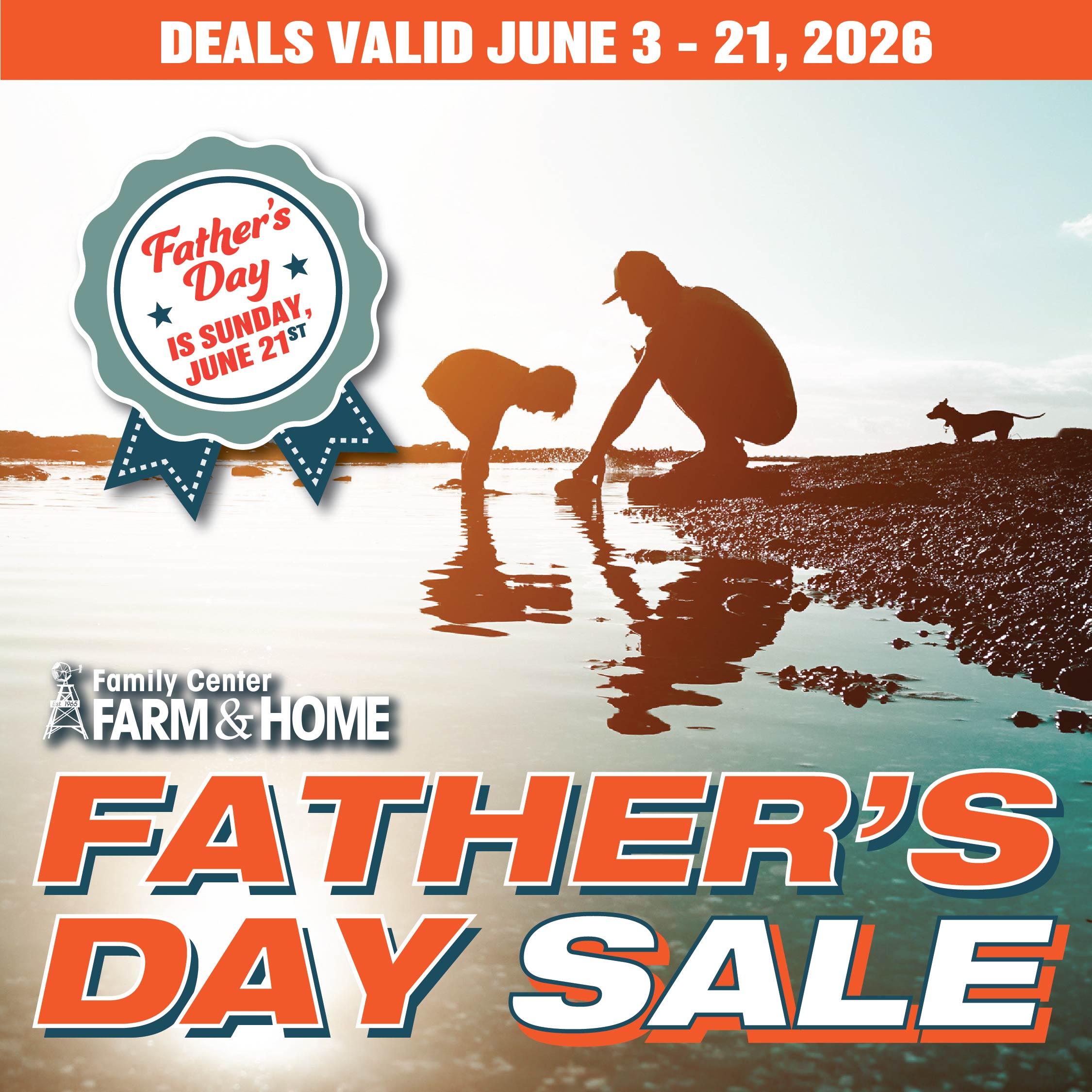 Dad's Day Sale Flyer