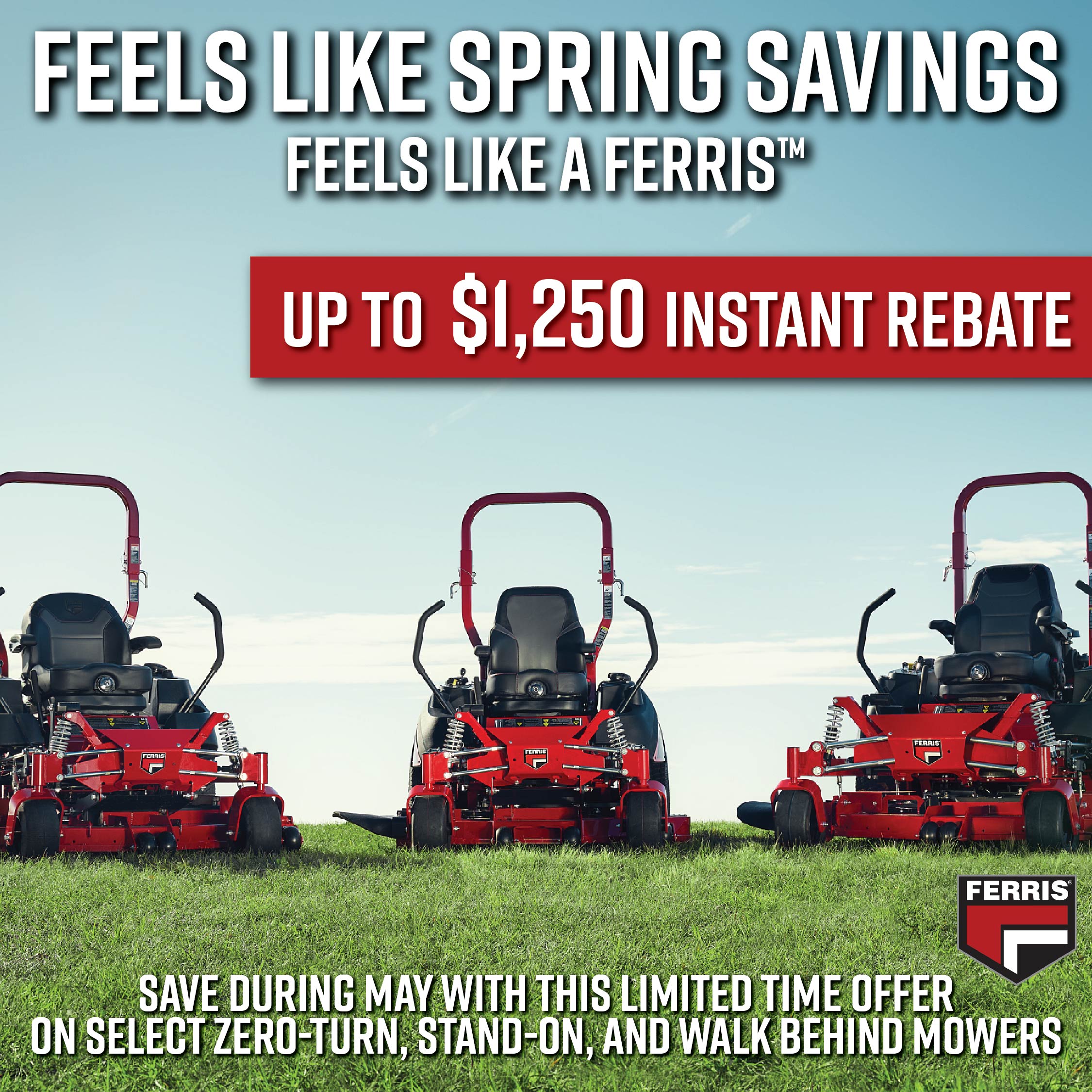 Ferris Feels Like Spring Savings