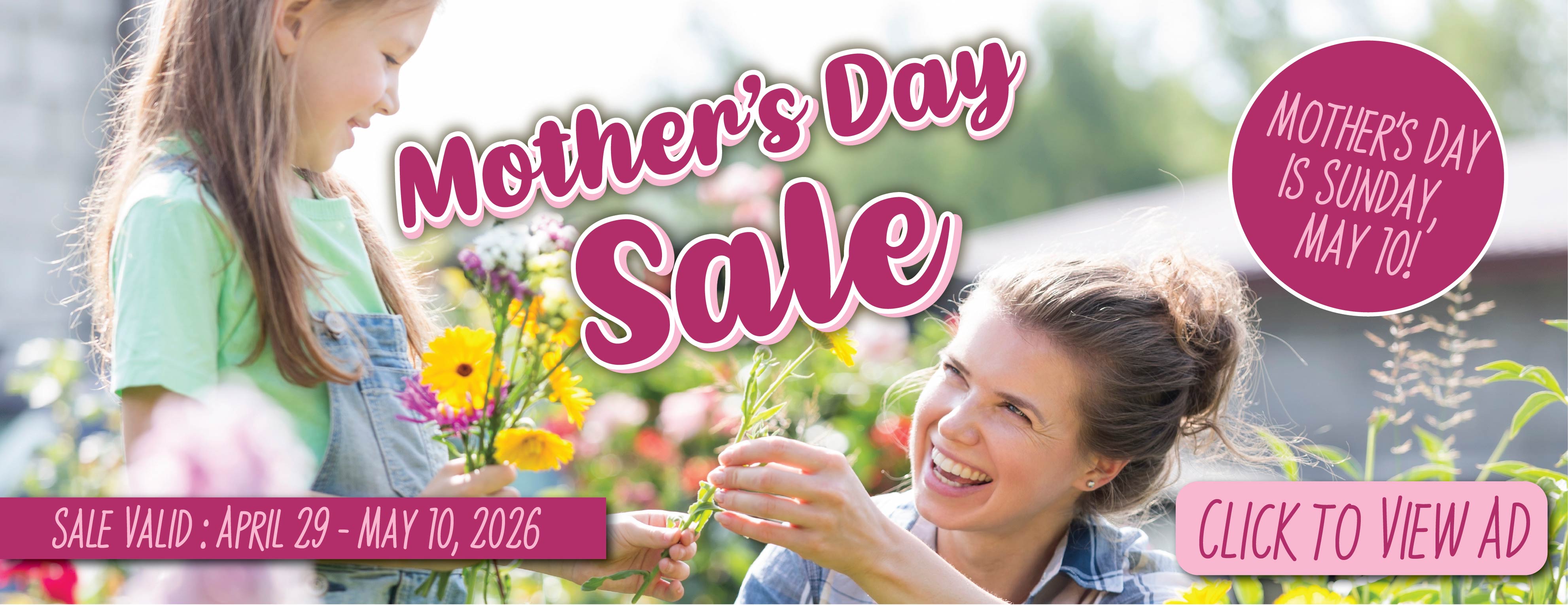Mother's Day Sale