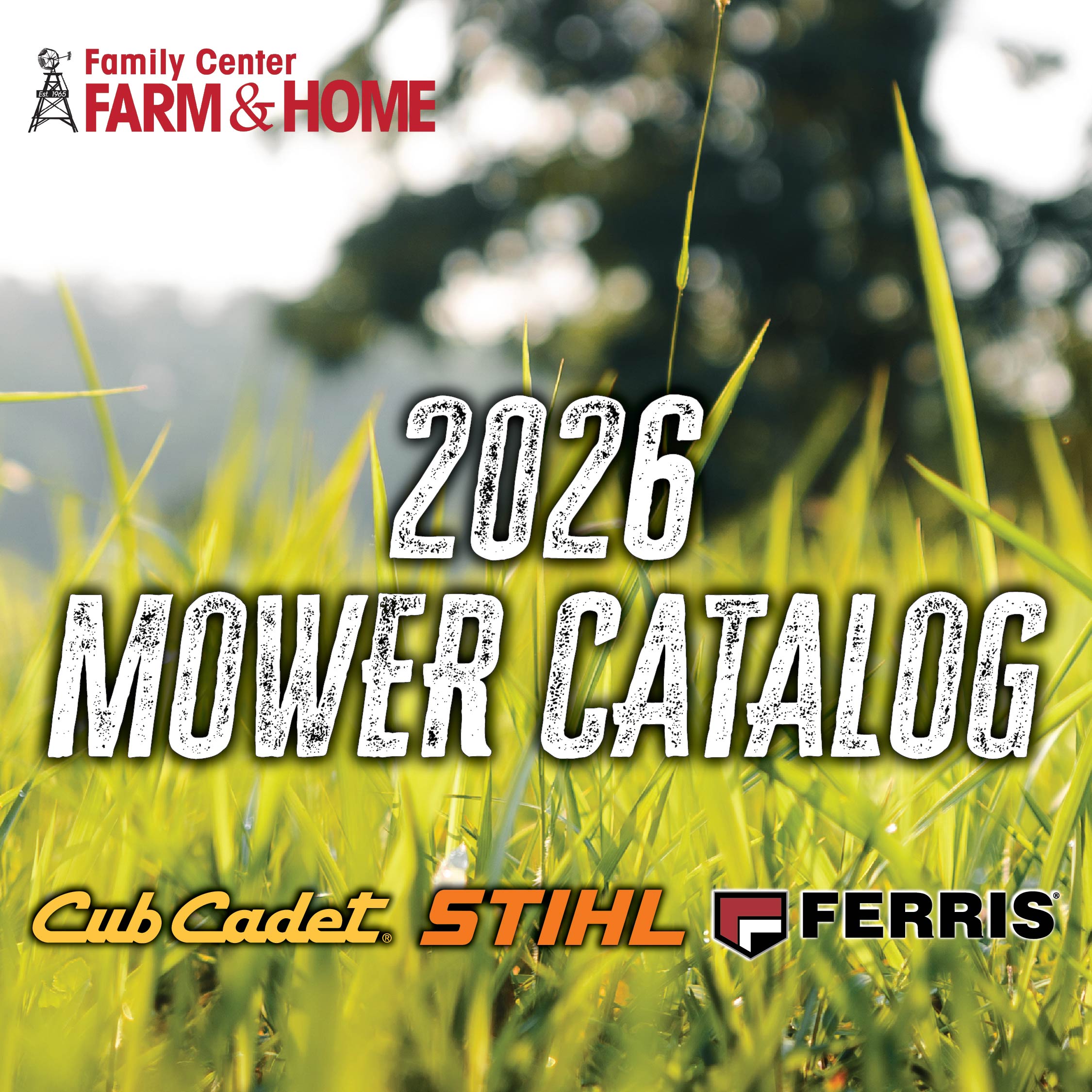 2026 Mower Catalog