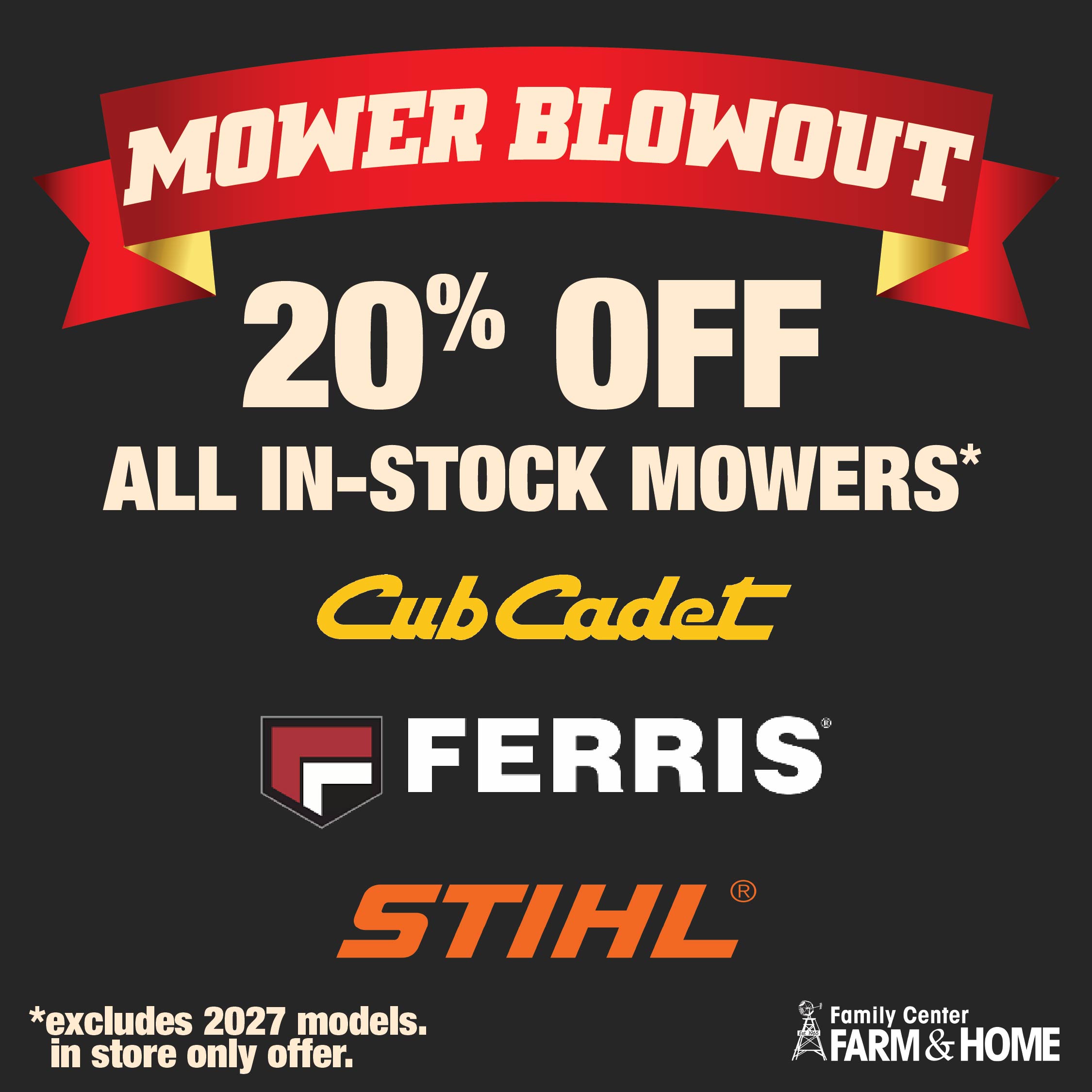 Mower Blowout